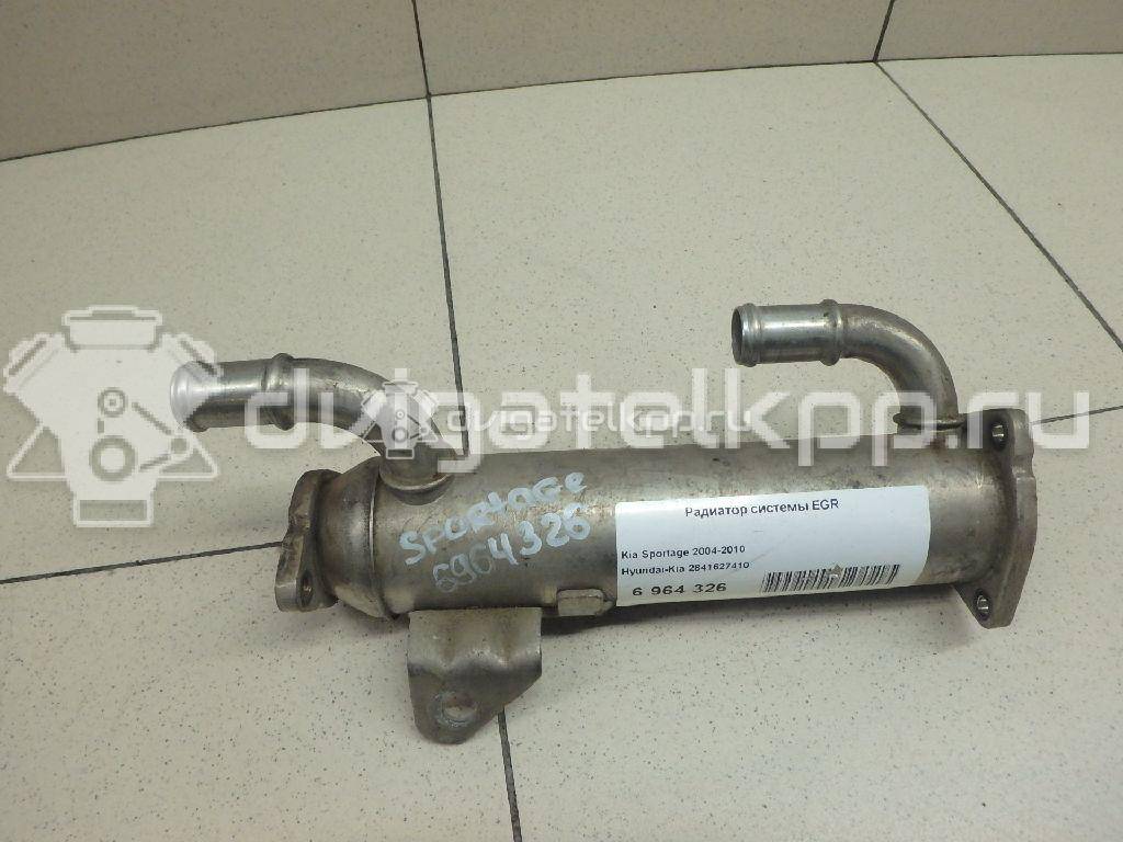 Фото Радиатор системы EGR для двигателя D4EA для Hyundai / Kia 113-116 л.с 16V 2.0 л Дизельное топливо 2841627410 {forloop.counter}}