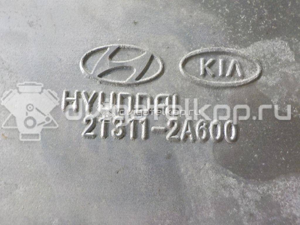 Фото Крышка двигателя передняя для двигателя D4FD для Hyundai / Kia 116-141 л.с 16V 1.7 л Дизельное топливо 213102A600 {forloop.counter}}