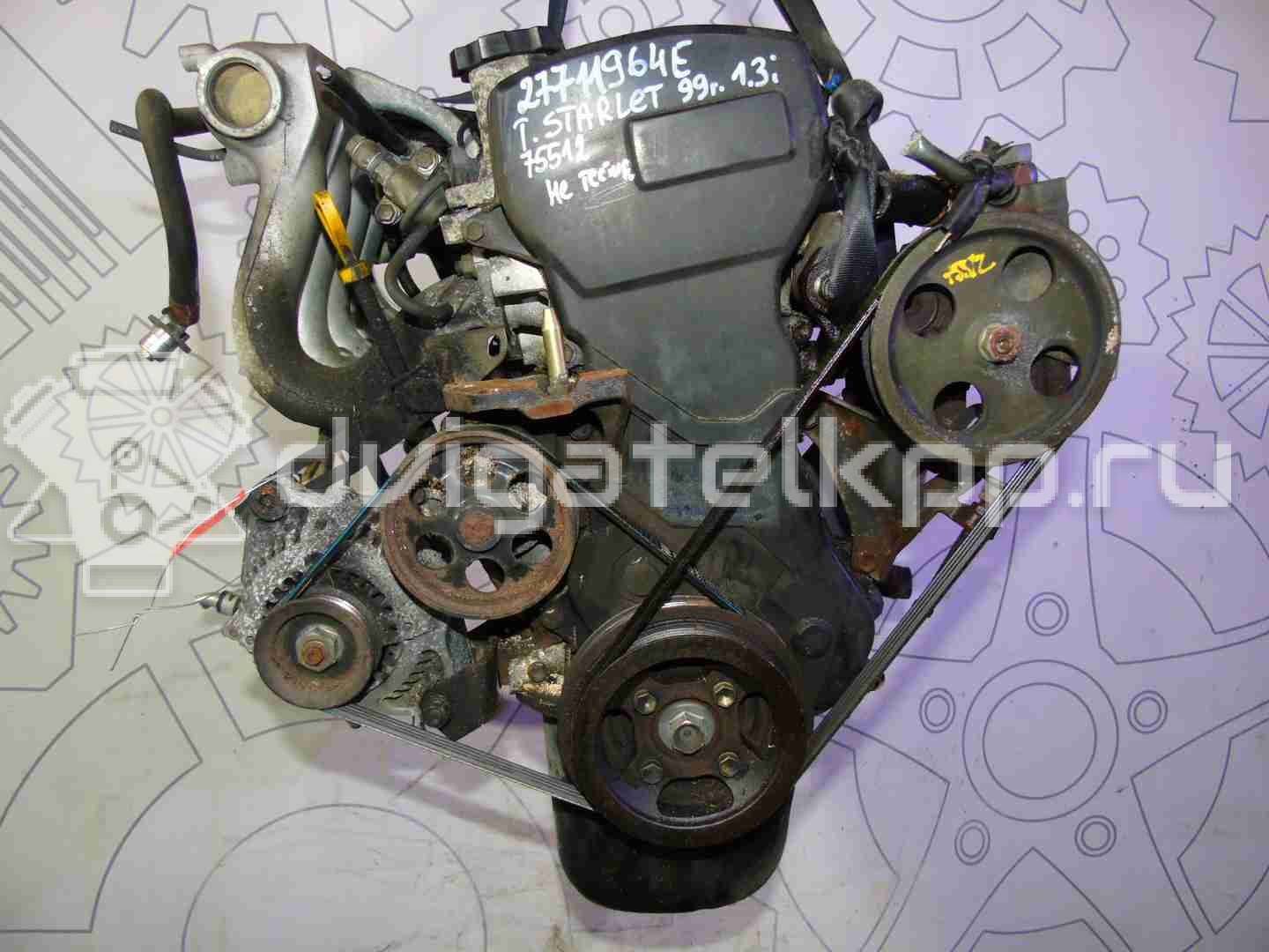 Двигатель 4e-fe для toyota sprinter carib / sprinter / corsa / starlet /  caribe 75-100 л.с 16v 1.3 бензин купить недорого с фото