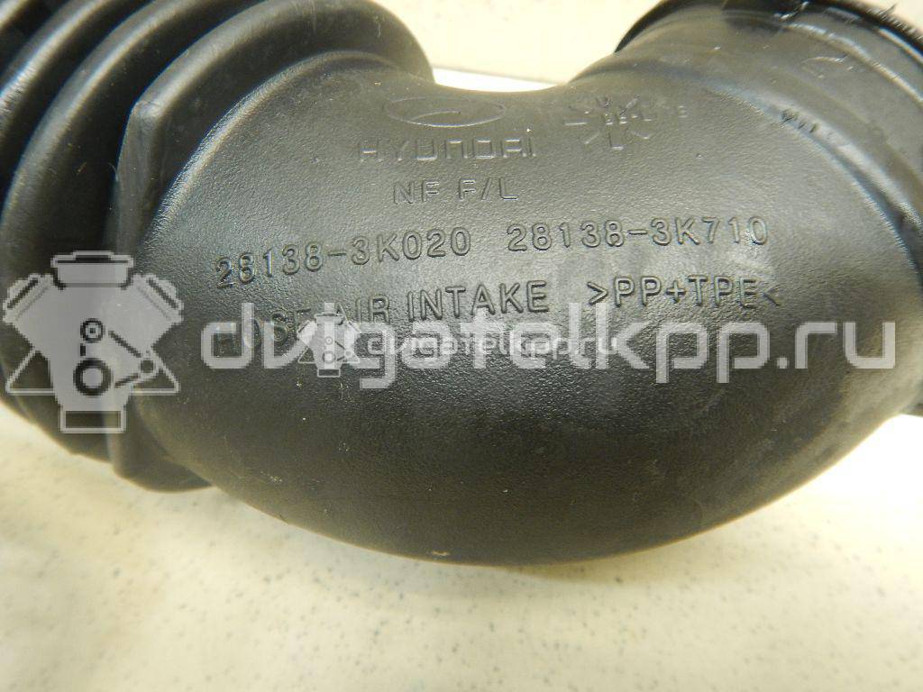 Фото Патрубок воздушного фильтра для двигателя G4KC для Hyundai / Kia 162-203 л.с 16V 2.4 л бензин 281383K010 {forloop.counter}}