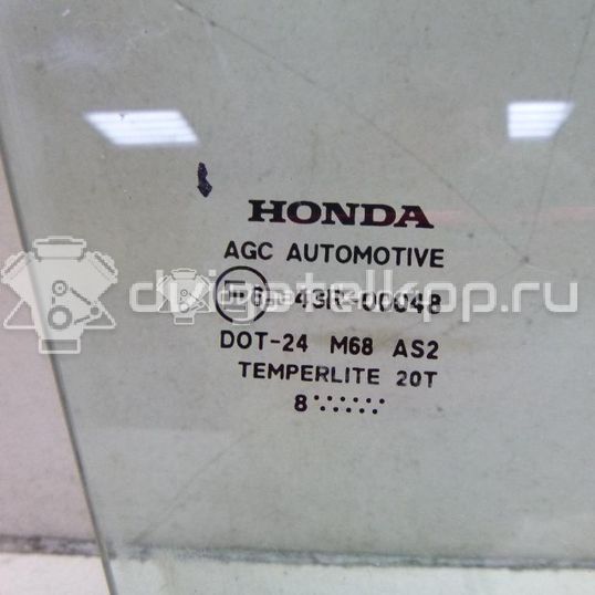 Фото Стекло двери задней правой  73400smge00 для Honda Civic