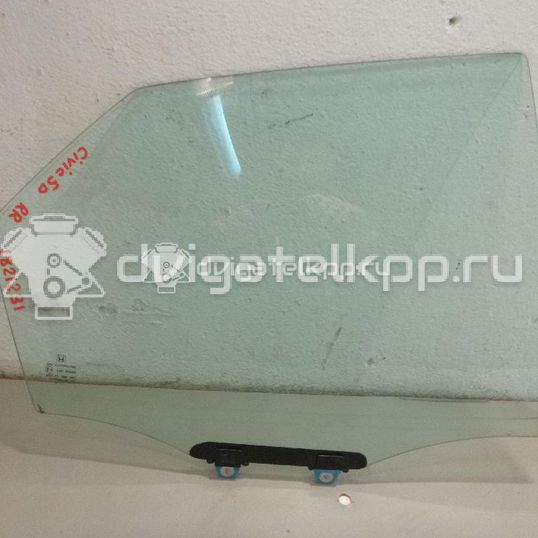 Фото Стекло двери задней правой  73400SMGE00 для Honda Civic