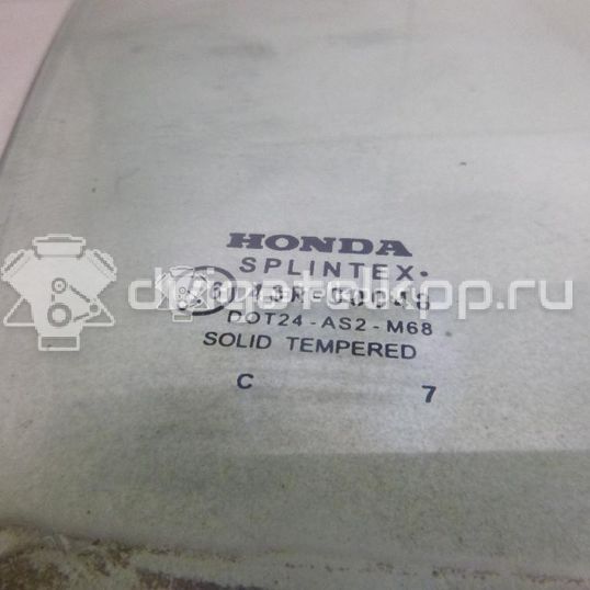 Фото Стекло двери задней правой  73400SMGE00 для Honda Civic