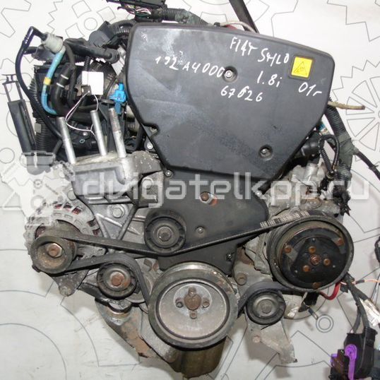 Фото Контрактный (б/у) двигатель 192 A4.000 для Fiat Stilo 192 122-133 л.с 16V 1.7 л бензин