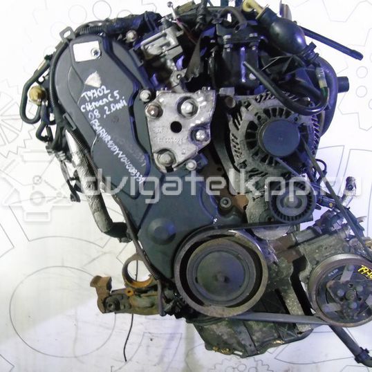 Фото Контрактный (б/у) двигатель RHR (DW10BTED4) для Citroen / Peugeot 136 л.с 16V 2.0 л Дизельное топливо