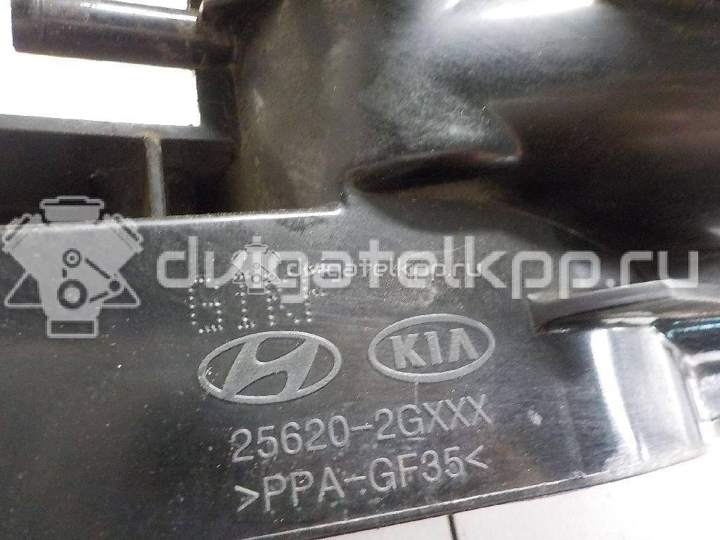 Фото Корпус термостата для двигателя G4KE для Hyundai / Kia 172-180 л.с 16V 2.4 л бензин 256002G500 {forloop.counter}}