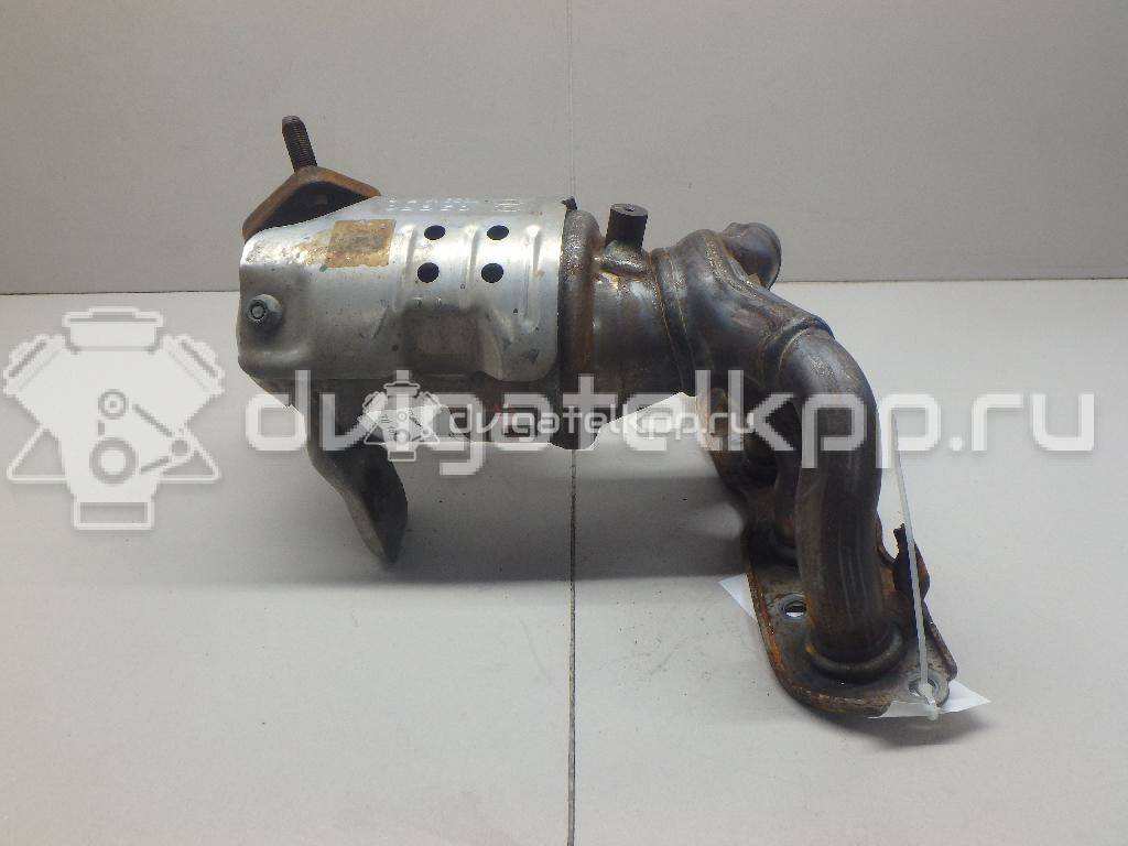 Фото Коллектор выпускной для двигателя G4LC для Hyundai / Kia 99-102 л.с 16V 1.4 л бензин 2851003EF0 {forloop.counter}}