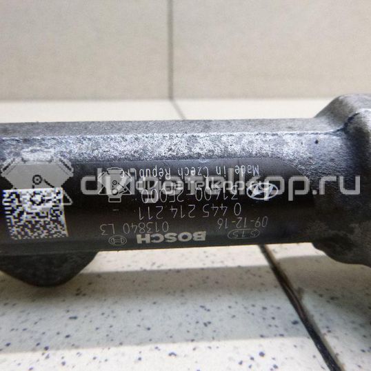 Фото Рейка топливная (рампа) для двигателя D4HB для Hyundai / Kia 150-203 л.с 16V 2.2 л Дизельное топливо 314002F000