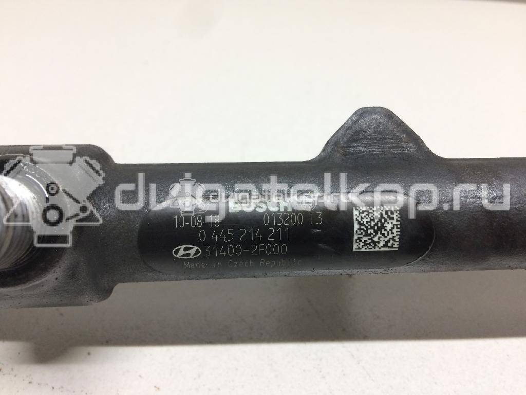 Фото Рейка топливная (рампа) для двигателя D4HA для Hyundai / Kia 136-185 л.с 16V 2.0 л Дизельное топливо 314002F000 {forloop.counter}}