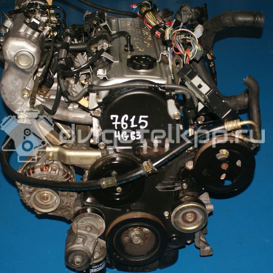 Фото Контрактный (б/у) двигатель 4G63 (SOHC 16V) для Mitsubishi Delica / Galant / L / Space 106-137 л.с 16V 2.0 л Бензин/газ