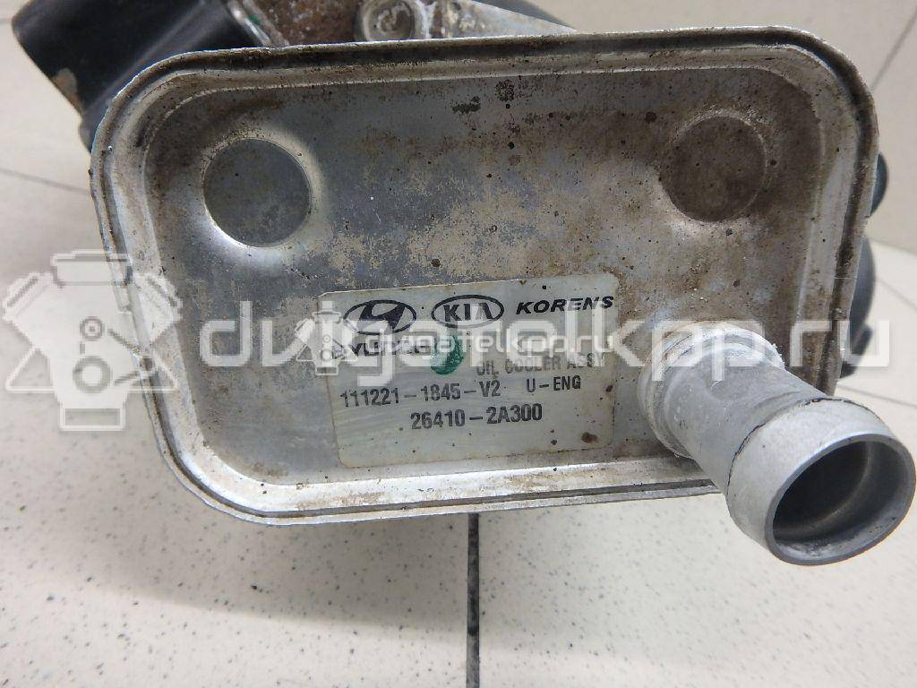 Фото Корпус масляного фильтра для двигателя D4FB для Hyundai / Kia 110-136 л.с 16V 1.6 л Дизельное топливо {forloop.counter}}