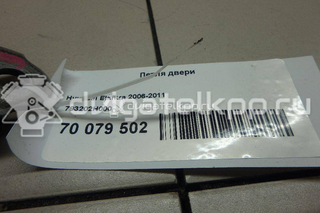 Фото Петля двери  793202h000 для Hyundai Ix35 Lm, El, Elh / Ix20 Jc / I30 / Veloster Fs / I40 Vf {forloop.counter}}