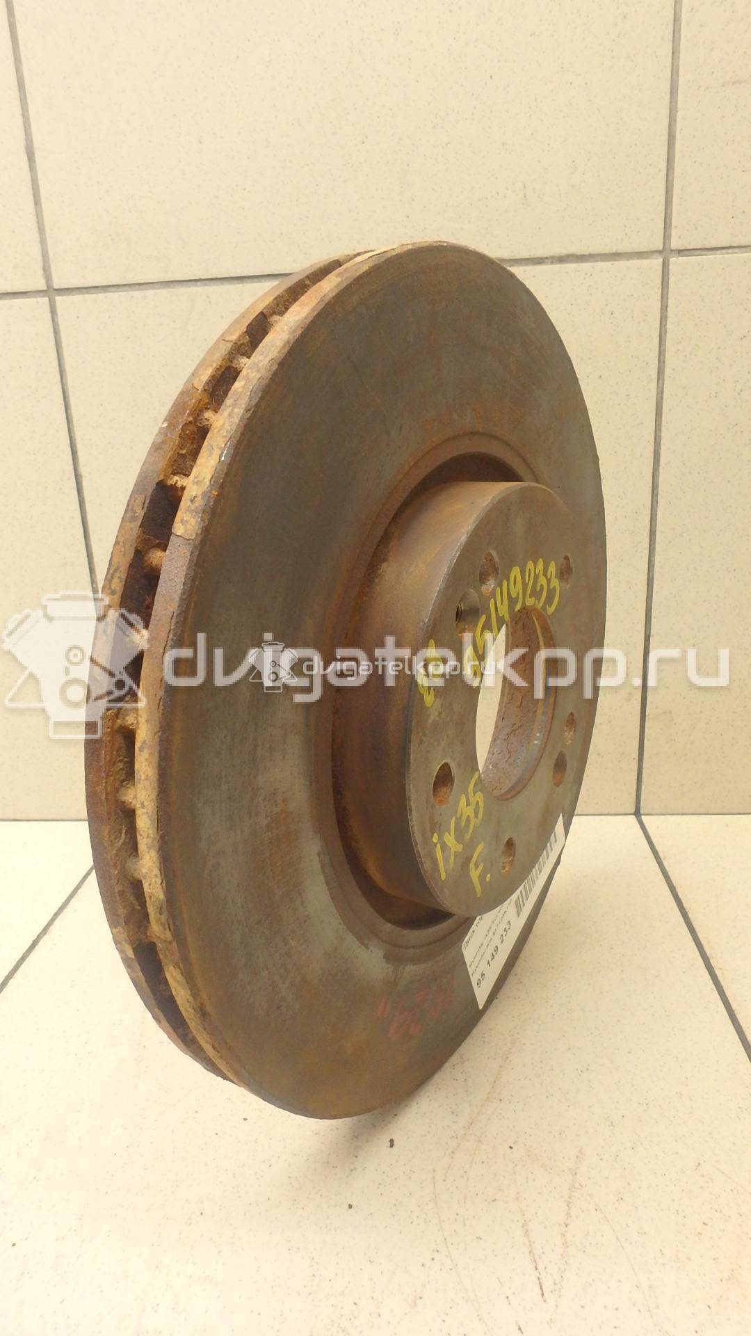Фото Диск тормозной передний вентилируемый  517123K110 для Hyundai Tucson / Ix35 Lm, El, Elh / I30 / Sonata / Veloster Fs {forloop.counter}}