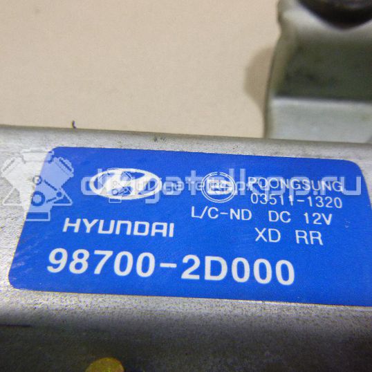 Фото Моторчик стеклоочистителя задний  987002d000 для Hyundai Elantra
