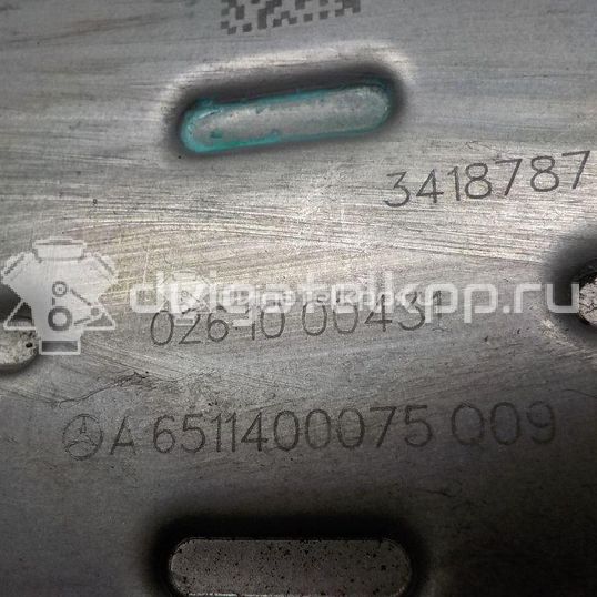 Фото Радиатор системы EGR для двигателя OM 651.924 (M651 D22) для Mercedes-Benz Cls / E-Class 163-204 л.с 16V 2.1 л Дизельное топливо 6511400075