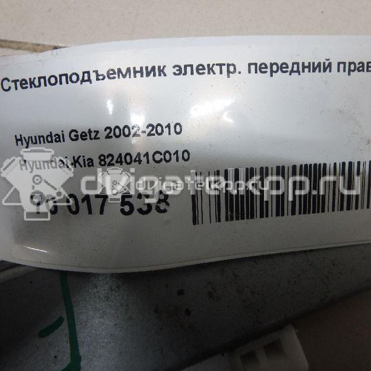 Фото Стеклоподъемник электр. передний правый  824041c010 для Hyundai Getz Tb