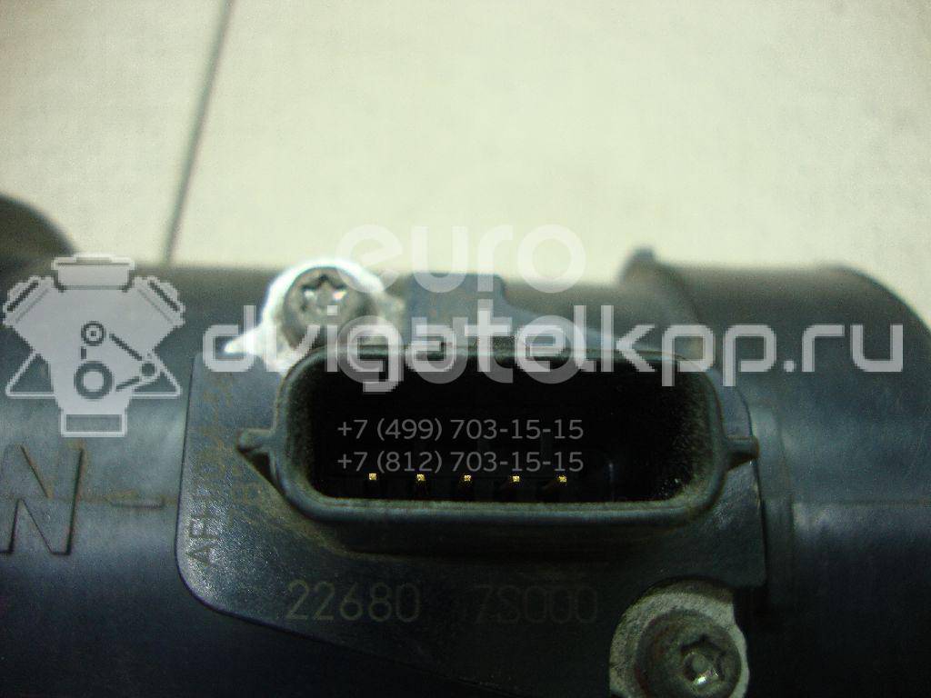 Фото Расходомер воздуха (массметр) для двигателя VQ23DE для Samsung / Nissan 173 л.с 24V 2.3 л бензин 22680CA000 {forloop.counter}}