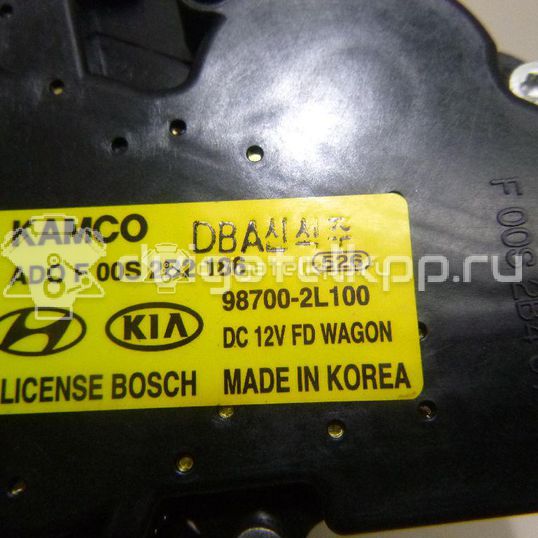 Фото Моторчик стеклоочистителя задний  987102l100 для Hyundai I30