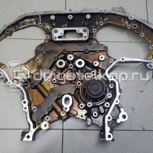 Фото Крышка двигателя передняя для двигателя VQ35DE для Infiniti / Mitsuoka / Isuzu / Nissan / Nissan (Dongfeng) 231-310 л.с 24V 3.5 л бензин 135008J115