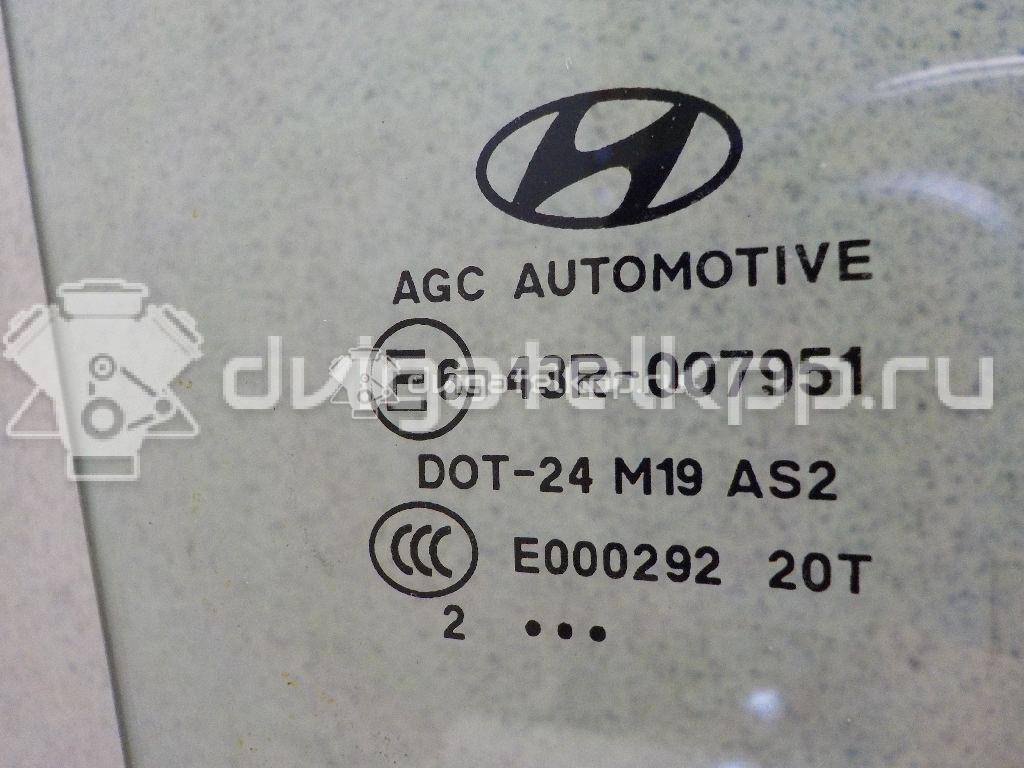 Фото Стекло двери передней правой  824212S000 для Hyundai Ix35 Lm, El, Elh {forloop.counter}}