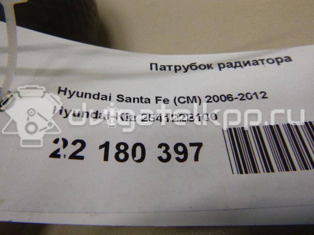 Фото Патрубок радиатора  254122B100 для Hyundai Santa Fé {forloop.counter}}