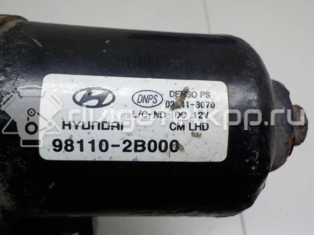 Фото Моторчик стеклоочистителя передний  981102B000 для Hyundai Santa Fé {forloop.counter}}