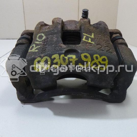 Фото Суппорт тормозной передний левый  581801RA00 для Hyundai I20