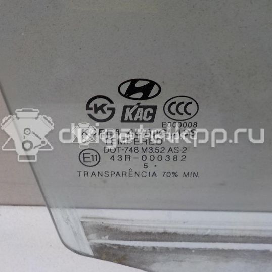 Фото Стекло двери передней правой  824202E030 для Hyundai Tucson