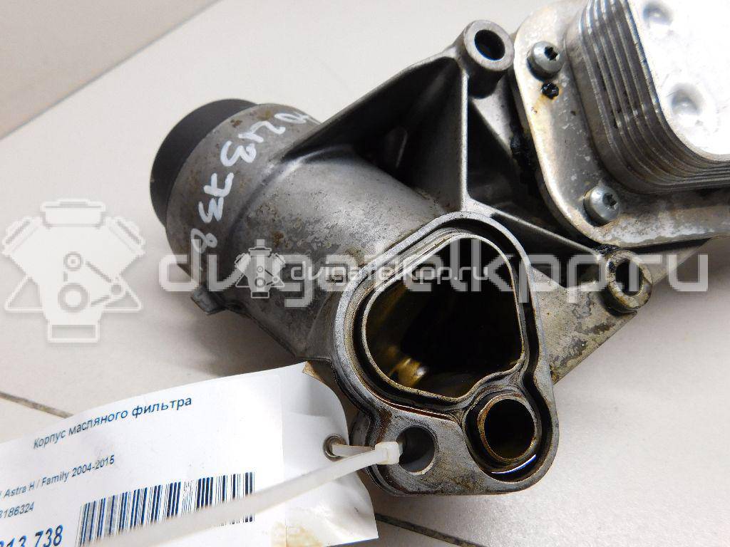 Фото Корпус масляного фильтра для двигателя A 16 XER для Opel / Vauxhall 114-116 л.с 16V 1.6 л бензин 93186324 {forloop.counter}}