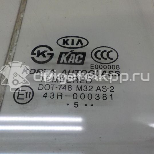 Фото Стекло двери задней левой (форточка)  834171g210 для Kia Rio