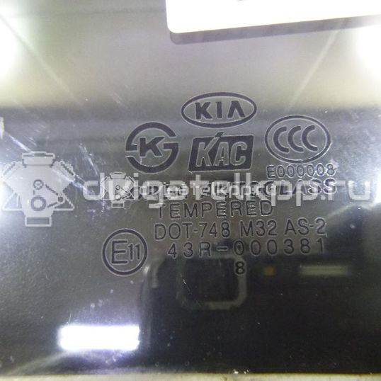 Фото Стекло двери задней левой (форточка)  834171g210 для Kia Rio