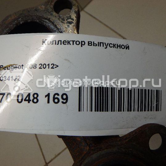 Фото Коллектор выпускной для двигателя 9HL (DV6C) для Peugeot 408 / 508 / Partner 112-116 л.с 8V 1.6 л Дизельное топливо 0341J2