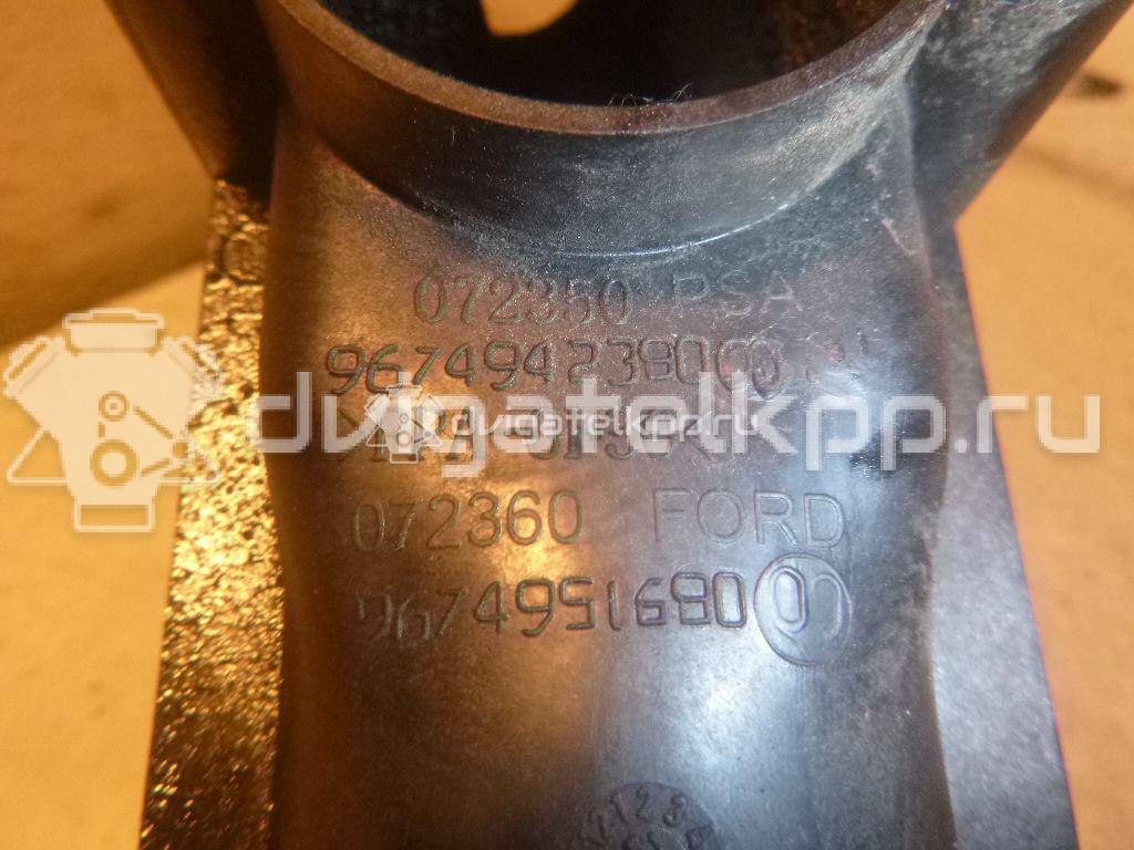 Фото Воздуховод для двигателя 9HL (DV6C) для Peugeot 408 / 508 / Partner 112-116 л.с 8V 1.6 л Дизельное топливо 0382RT {forloop.counter}}