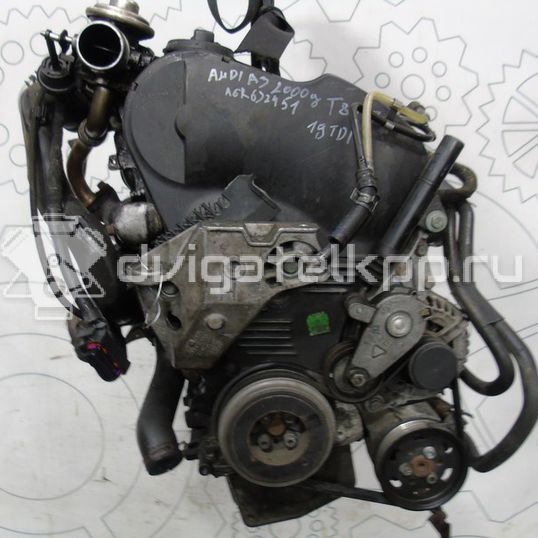 Фото Контрактный (б/у) двигатель ASV для Audi A3 110 л.с 8V 1.9 л Дизельное топливо