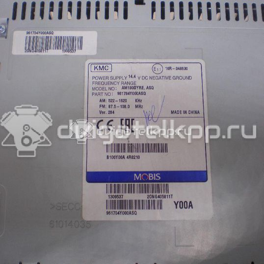 Фото Магнитола  961704y000asq для kia RIO