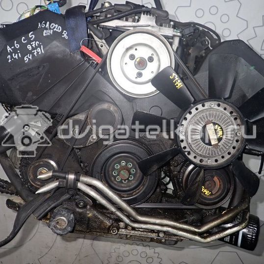 Фото Контрактный (б/у) двигатель AGA для Audi A4 165 л.с 30V 2.4 л Супер-бензин (95) неэтилированный