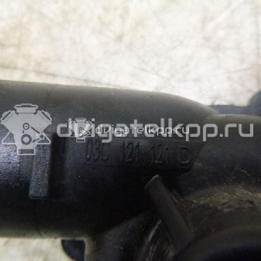 Фото Крышка термостата для двигателя CFNA для Volkswagen / Seat 105 л.с 16V 1.6 л бензин 03C121121D