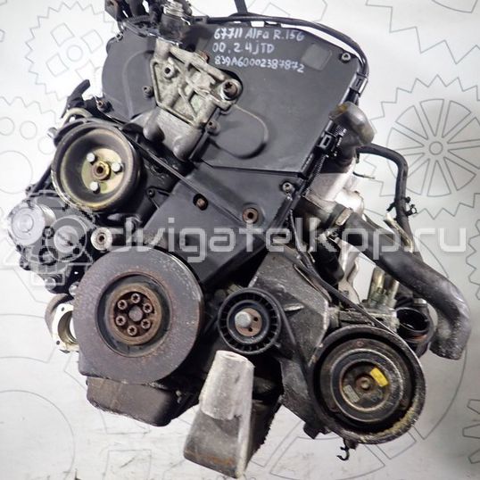 Фото Контрактный (б/у) двигатель 839 A6.000 для Alfa Romeo 156 932 / 166 936 140 л.с 10V 2.4 л Дизельное топливо 71718367
