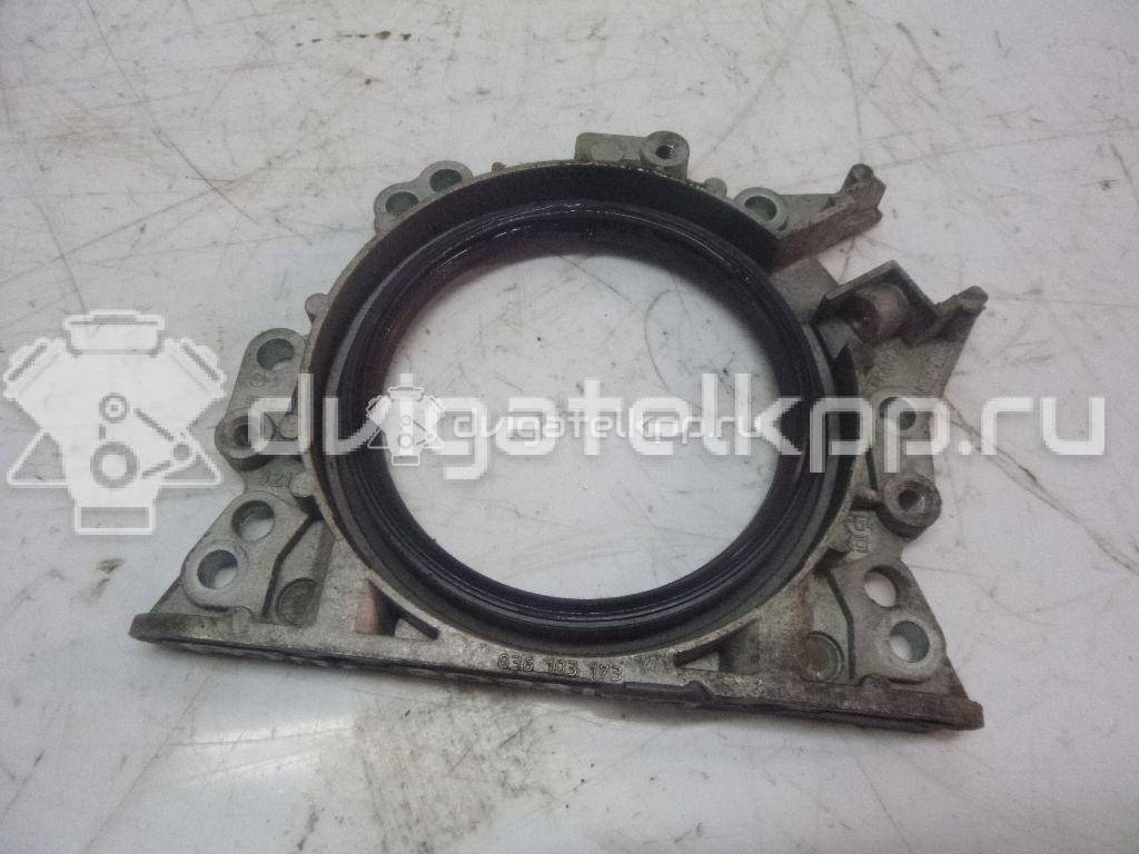 Фото Крышка коленвала задняя для двигателя CFNA для Skoda / Volkswagen 105 л.с 16V 1.6 л бензин 036103171B {forloop.counter}}