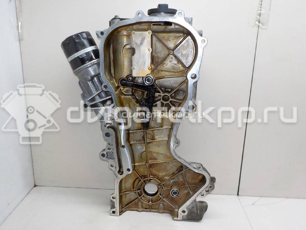 Фото Крышка двигателя передняя для двигателя CFNA для Skoda / Volkswagen 105 л.с 16V 1.6 л бензин 03C109210BT {forloop.counter}}