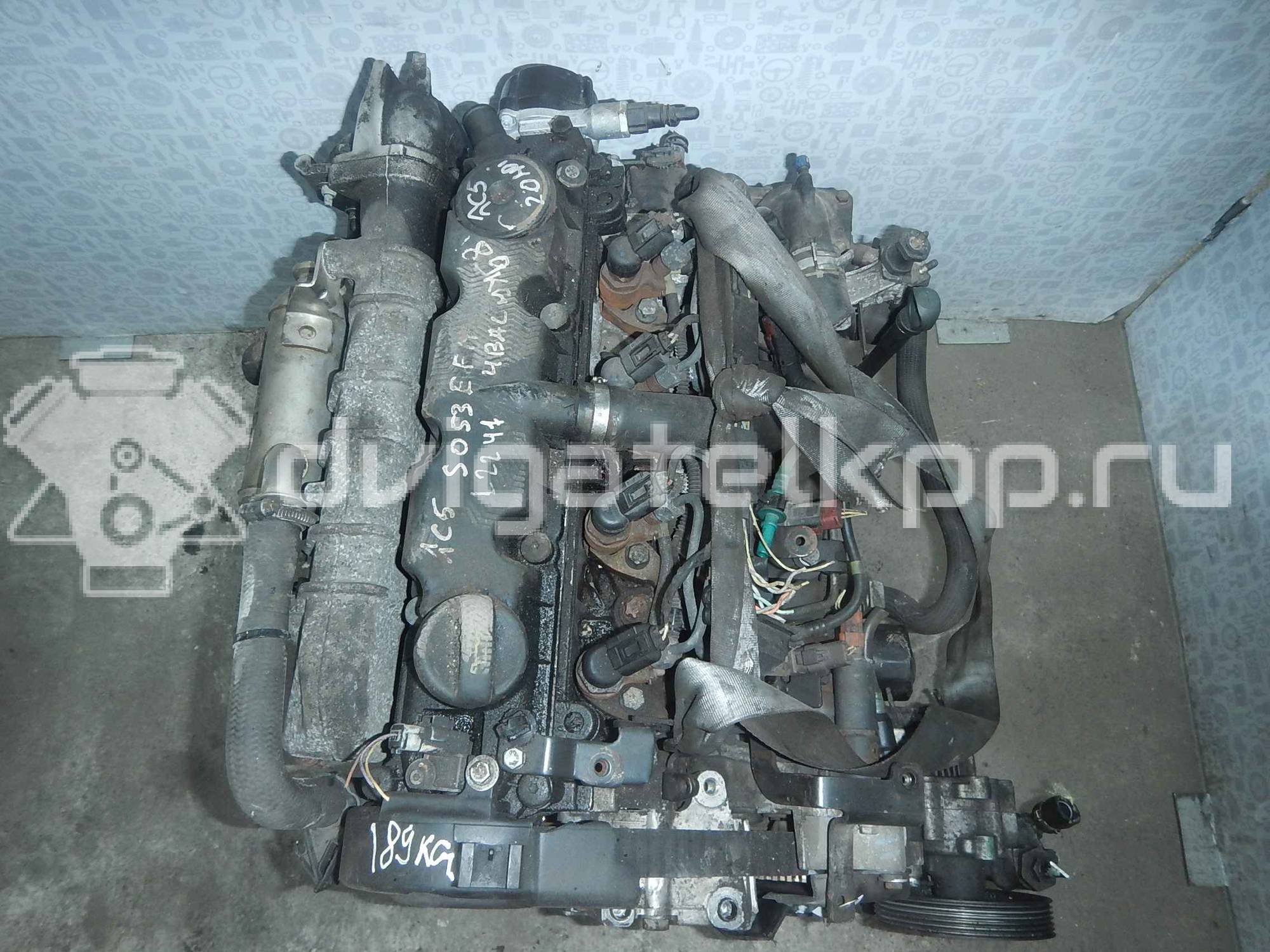 Фото Контрактный (б/у) двигатель RHY (DW10TD) для Citroen Berlingo / Xantia / C5 / Xsara 90 л.с 8V 2.0 л Дизельное топливо {forloop.counter}}