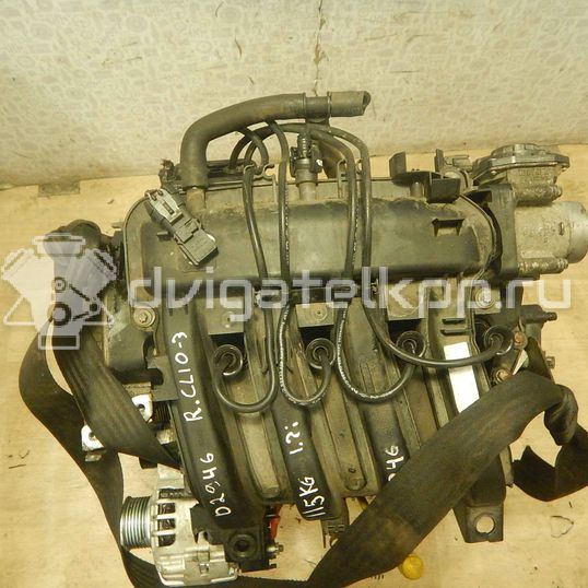 Фото Контрактный (б/у) двигатель D4F 740 для Renault Modus Grand F Jp0 / Clio 65-75 л.с 16V 1.1 л бензин