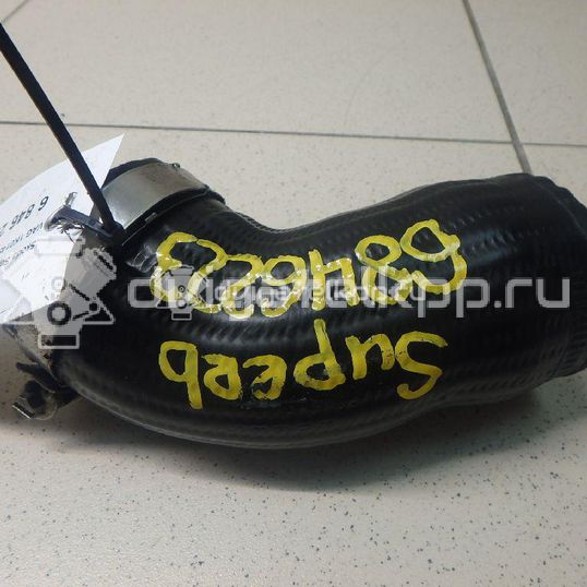 Фото Патрубок интеркулера для двигателя CFFB для Volkswagen Tiguan / Cc / Sharan / Eos 1F7, 1F8 / Golf 140 л.с 16V 2.0 л Дизельное топливо 1K0145838AH