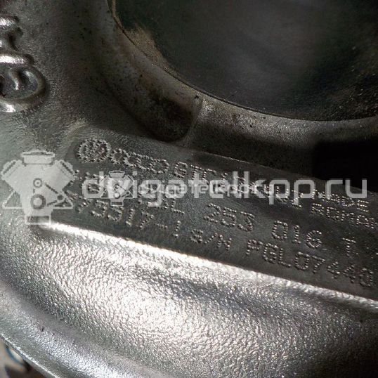 Фото Турбокомпрессор (турбина) для двигателя CAYE для Volkswagen Caddy 75 л.с 16V 1.6 л Дизельное топливо 03L253016T
