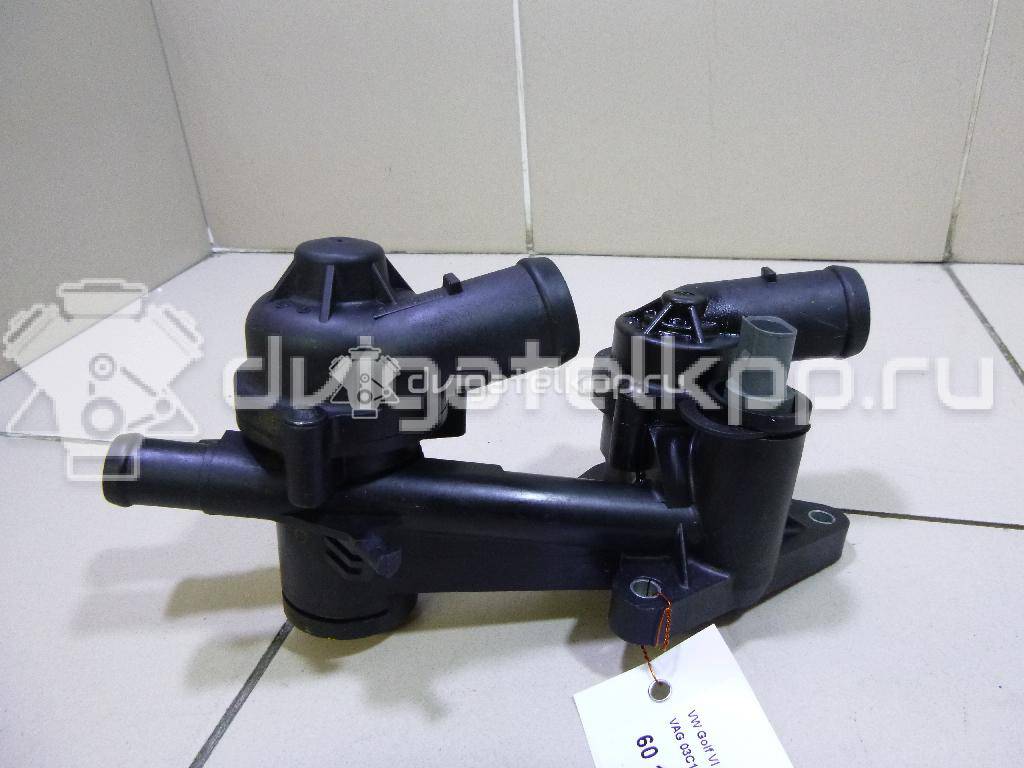 Фото Корпус термостата для двигателя CAXA для Volkswagen Tiguan / Eos 1F7, 1F8 / Golf / Passat / Jetta 122 л.с 16V 1.4 л бензин 03C121111T {forloop.counter}}