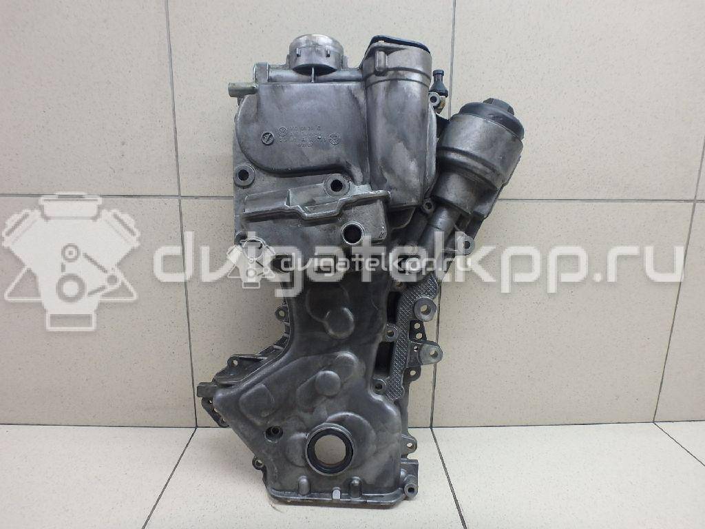 Фото Крышка двигателя передняя для двигателя BLF для Volkswagen Passat / Eos 1F7, 1F8 / Jetta / Golf 115 л.с 16V 1.6 л бензин 03C109210G {forloop.counter}}