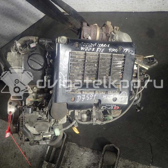 Фото Контрактный (б/у) двигатель 1ND-TV для Toyota Iq J1 / Verso / Yaris / Auris / Urban Cruiser P1 68-90 л.с 8V 1.4 л Дизельное топливо