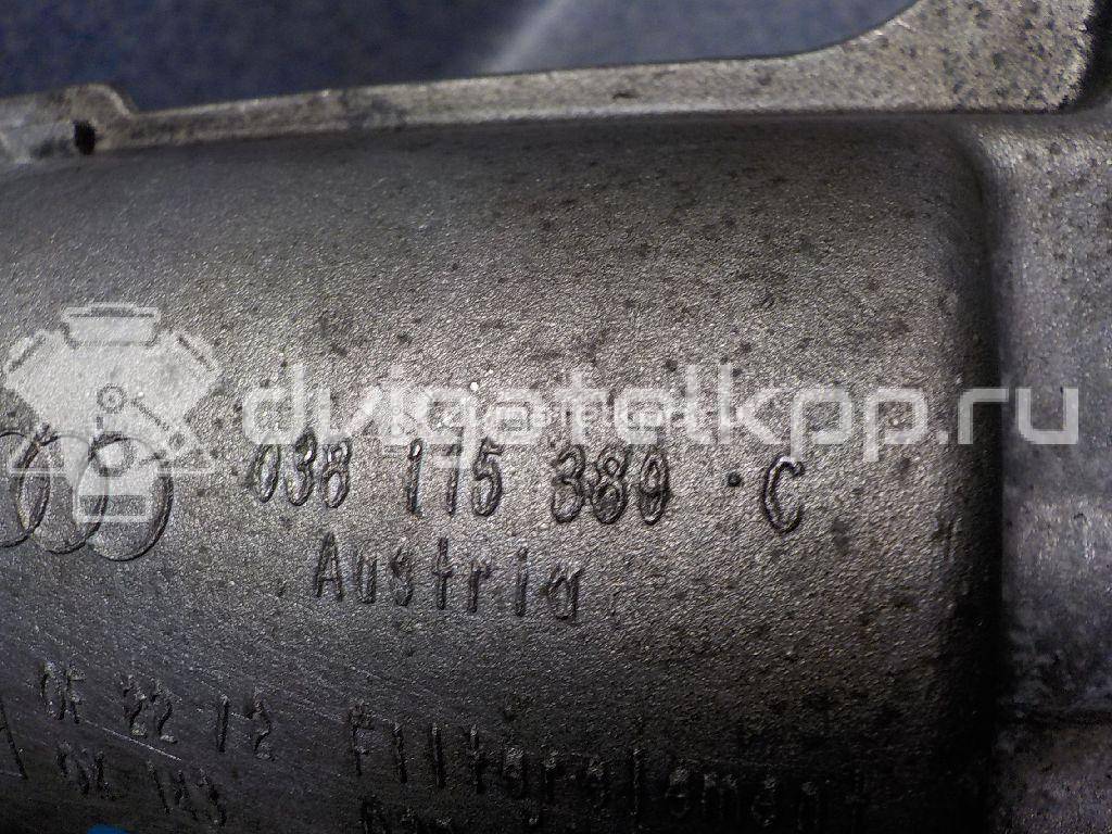 Фото Корпус масляного фильтра для двигателя AUY для Volkswagen Bora / Golf 115 л.с 8V 1.9 л Дизельное топливо 038115389C {forloop.counter}}