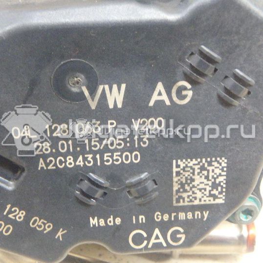Фото Заслонка дроссельная электрическая для двигателя CLHA для Volkswagen Golf 105 л.с 16V 1.6 л Дизельное топливо 04L128063P