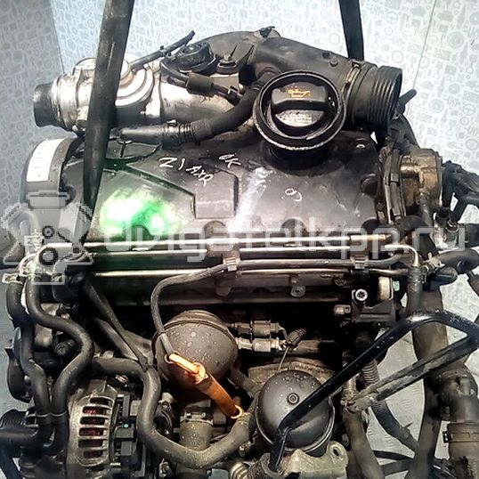 Фото Контрактный (б/у) двигатель AXR для Volkswagen / Seat 100 л.с 8V 1.9 л Дизельное топливо AXR